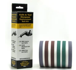 WS2012 - Worksharp Kit de courroies 3x2 courroies de 80, 220 et 6000 grains