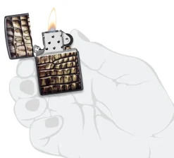 60007249 - ZIPPO Alligator Skin Design