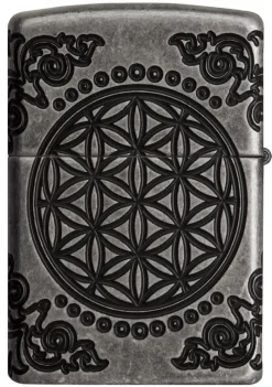 60004303 - ZIPPO Armor Gravé Tree Of Life Antique Silver