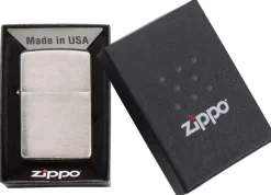 60000804 - ZIPPO Brushed Chrome Regular