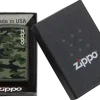60004363 - ZIPPO 221 Camo and Zippo Design