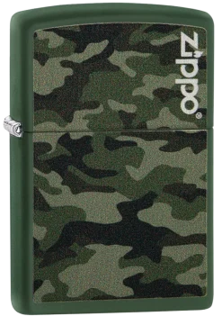 60004363 - ZIPPO 221 Camo and Zippo Design