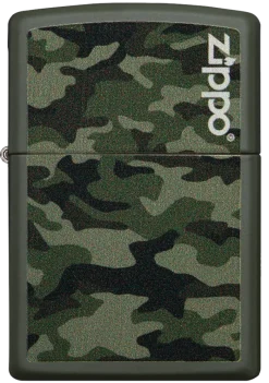 60004363 - ZIPPO 221 Camo and Zippo Design