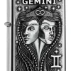 2006503 - ZIPPO Gemini Emblem Gémeaux Astrologie
