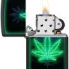 60007212 - ZIPPO Glowing Leaf Design