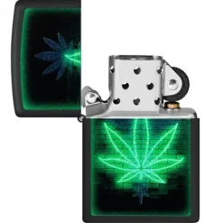 60007212 - ZIPPO Glowing Leaf Design