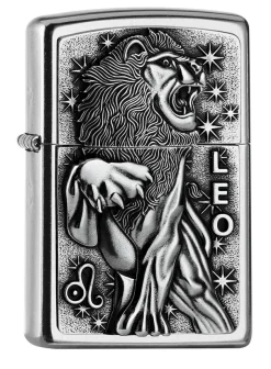 2006497 - ZIPPO Leo Emblem Lion Astrologie