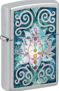 60006541 - ZIPPO Lotus Flower Design