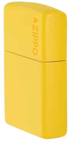 60007102 - ZIPPO Matte Jaune Sunflower with LOGO