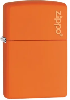 60001268 - ZIPPO Matte Orange with LOGO