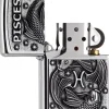 2006500 - ZIPPO Pisces Emblem Poissons Astrologie