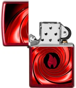 60005302 - ZIPPO Red Swirl Design