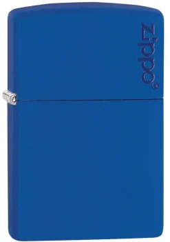 60001205 - ZIPPO Royal Blue Matte avec Logo