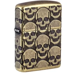 60007234 - ZIPPO Skull Armor Design