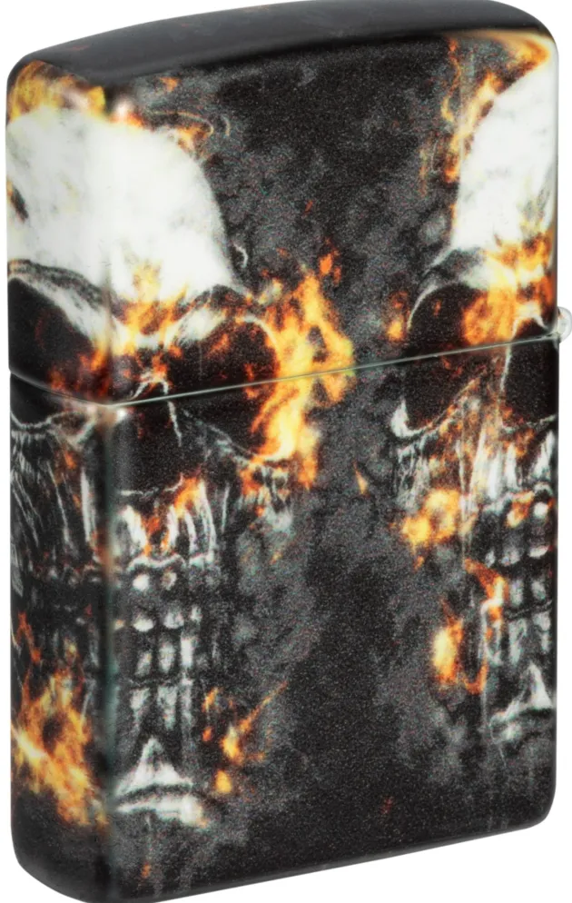 60006136 - ZIPPO Smokey Skulls Design