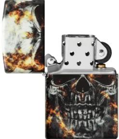 60006136 - ZIPPO Smokey Skulls Design