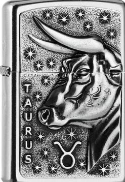 2006501 - ZIPPO Taurus Emblem Taureau Astrologie