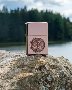 60005877 - ZIPPO Tree of Life Rosegold