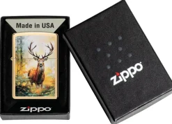 60007254 - ZIPPO Watercolor Deer Design
