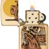 60006579 - ZIPPO Wild West Skeleton Design