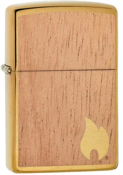 60004583 - ZIPPO Woodchuck Brushed Brass