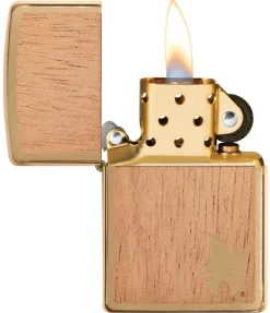 60004583 - ZIPPO Woodchuck Brushed Brass