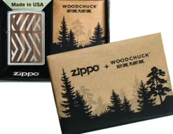 60004582 - ZIPPO Woodchuck Herringbone Sweep