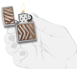 60004582 - ZIPPO Woodchuck Herringbone Sweep